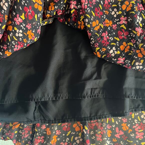 Patrons of Peace, womens Dresses, Size M, Floral Black Maxi Dress - Picture 8 of 11